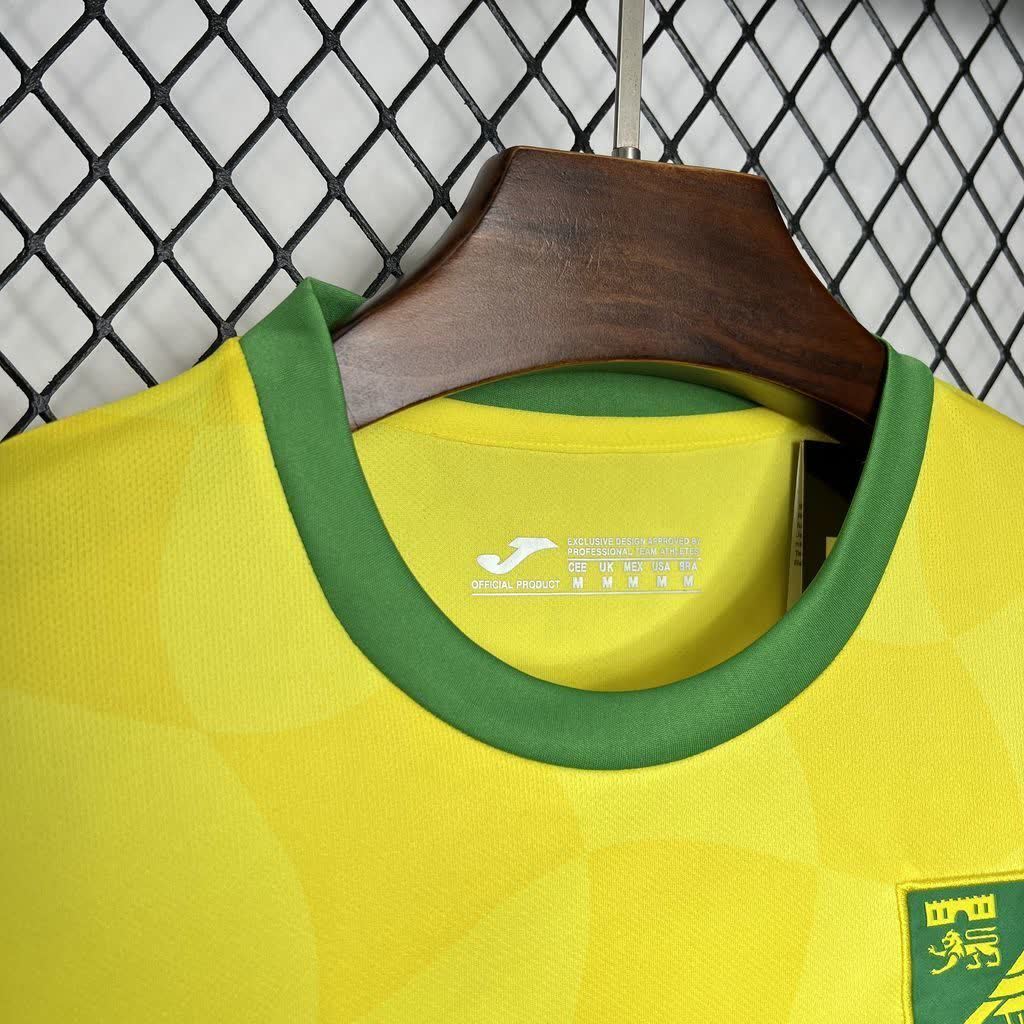 Football Shirt Norwich City Home 24-25 extra 4