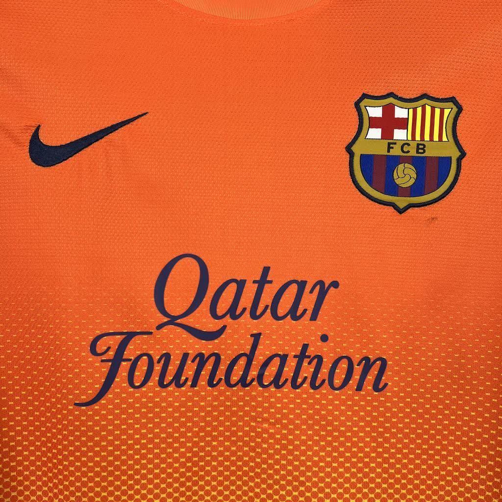 Football Shirt FC Barcelona Away 12-13 Retro extra 4