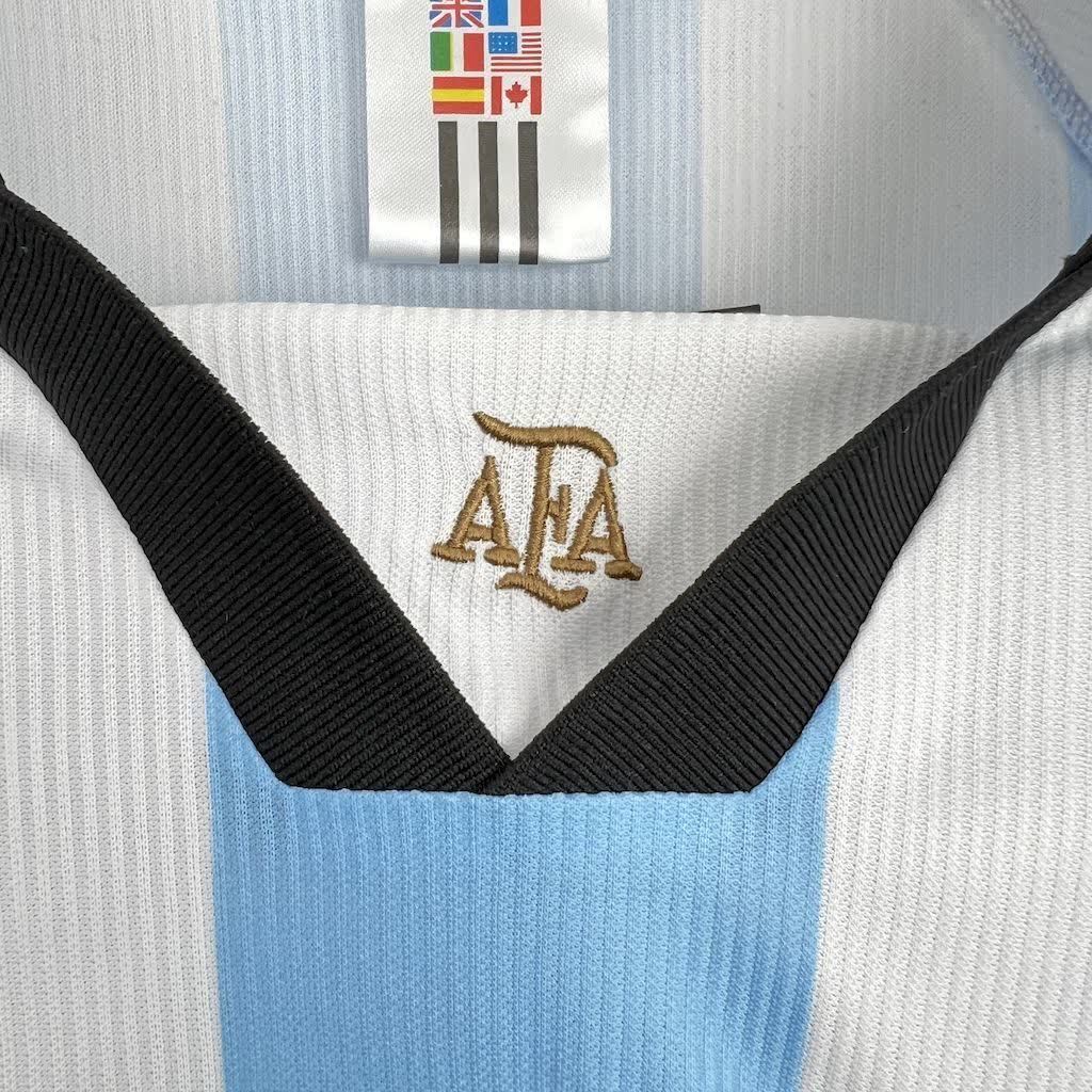 Football Shirt Argentina Home 98-99 Retro Long Sleeves extra 4