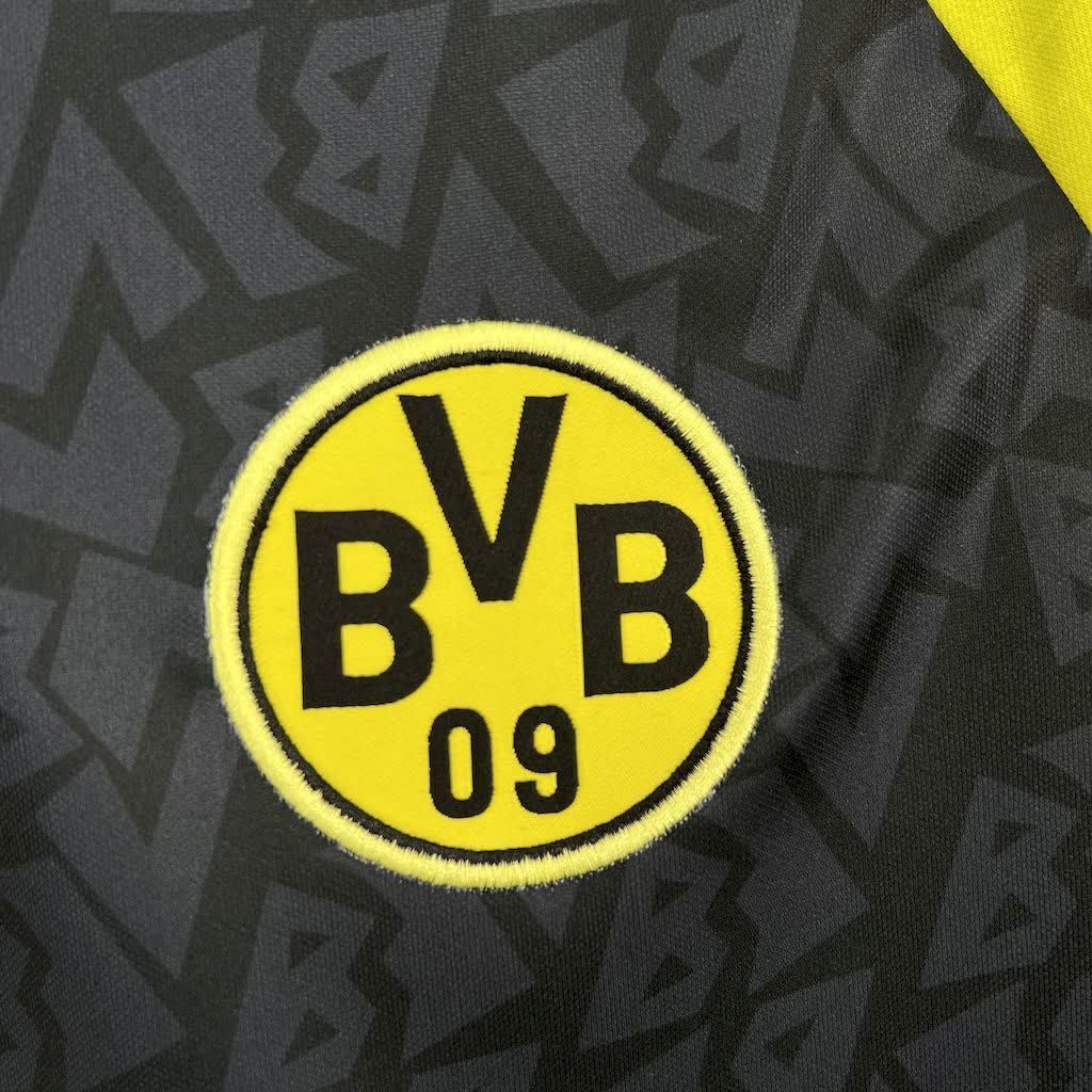 Football Shirt Borussia Dortmund Away 95-96 Long Sleeves Retro extra 4