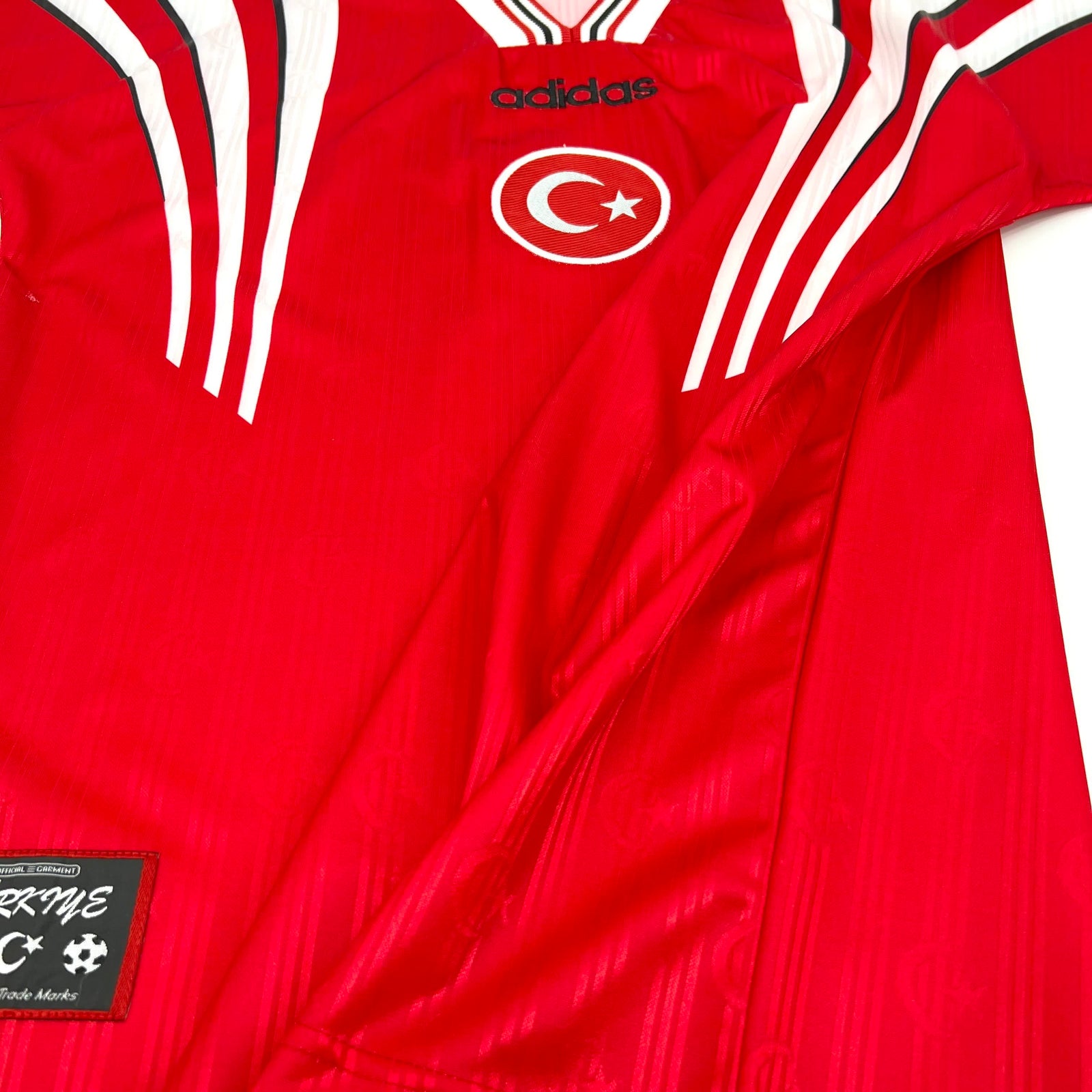 Football Shirt Turkey Home 96-97 Retro extra 4
