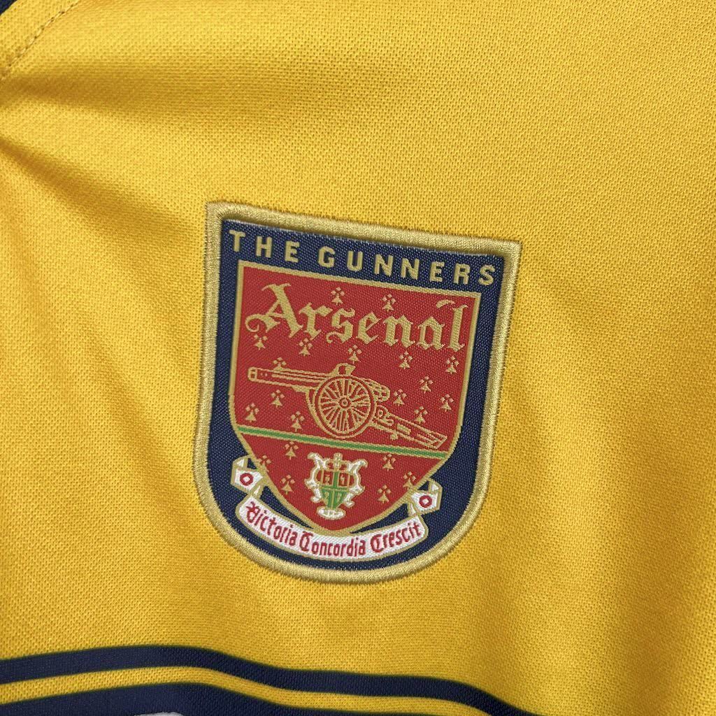 Football Shirt Arsenal Away 97-99 Retro extra 4