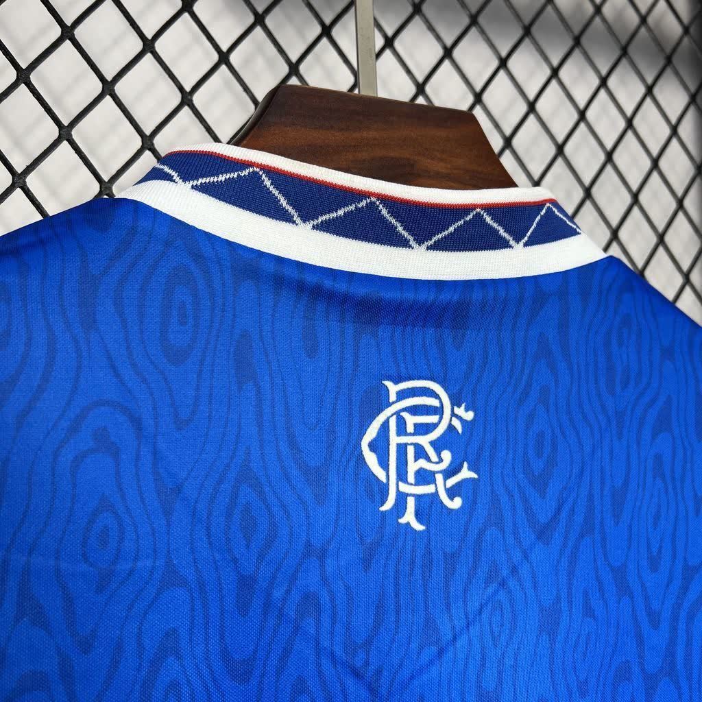 Football Shirt Rangers Home 90-92 Retro extra 5