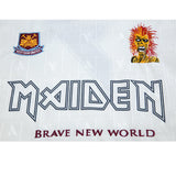 Football Shirt West Ham Iron Maiden 99-01 Away extra 4