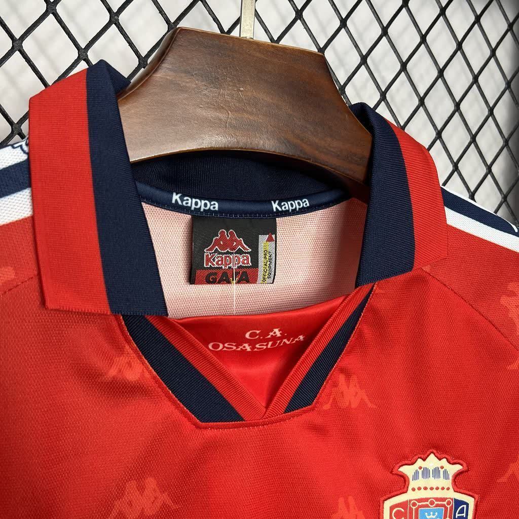 Football Shirt Osasuna Home 96-97 Retro extra 4