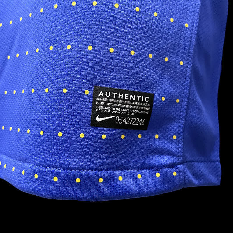 Football Shirt Brazil Away 2010 Retro extra 4