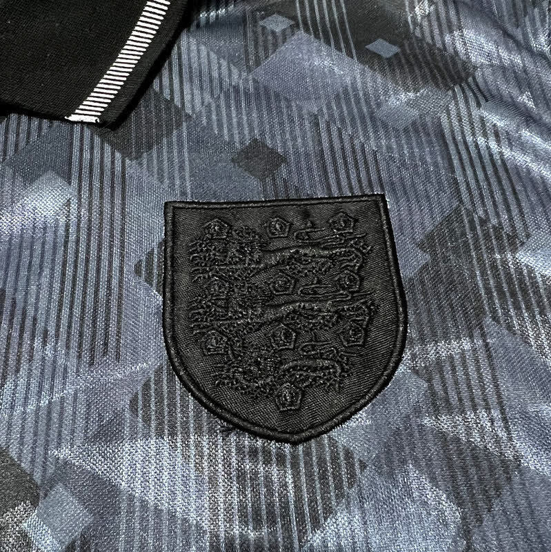 Football Shirt England Retro Black 25-26 extra 5