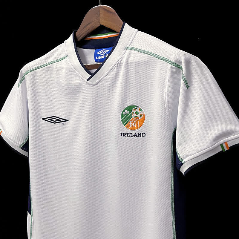 Football Shirt Ireland Away 02-03 Retro extra 4