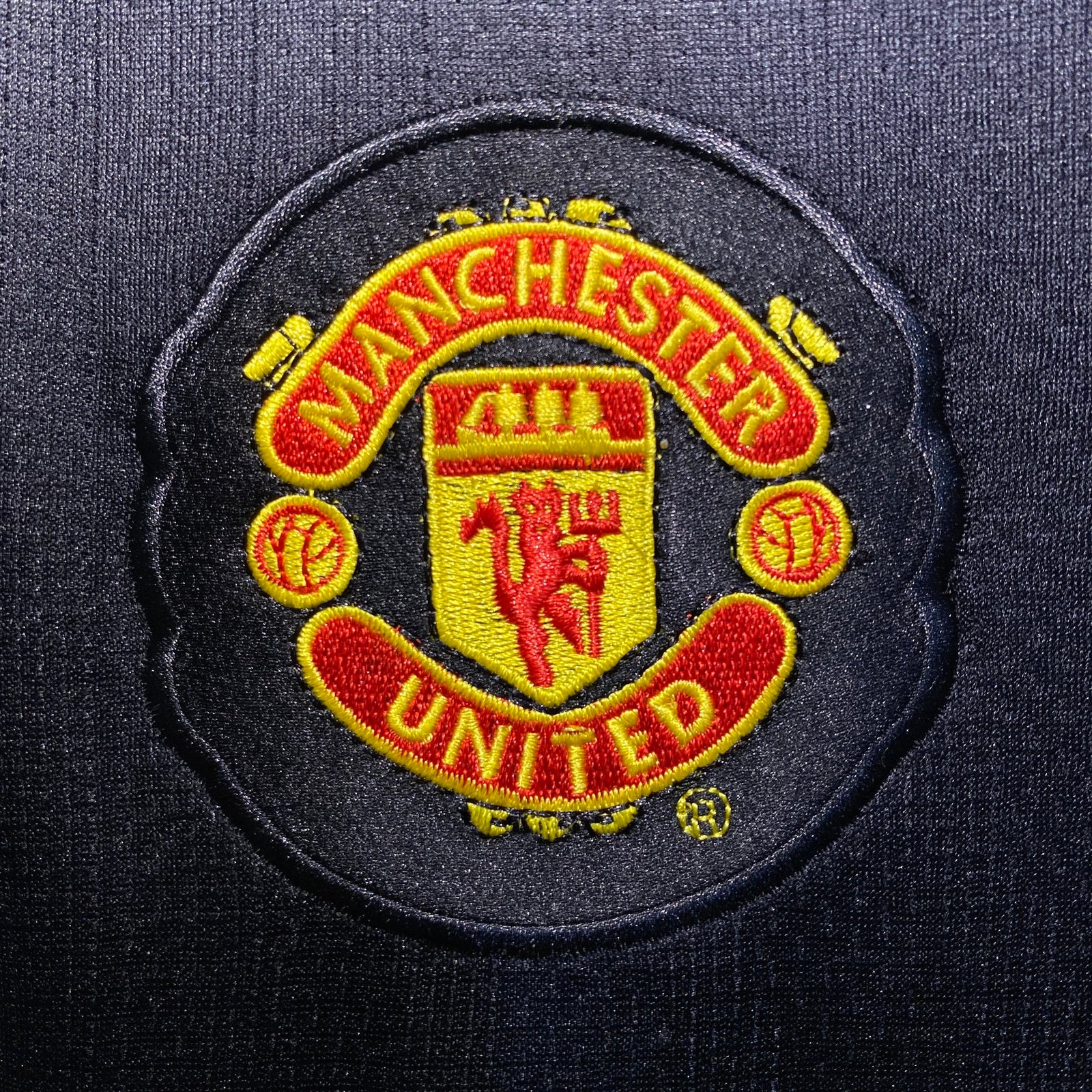 Football Shirt Manchester United Third 07-08 Away extra 4