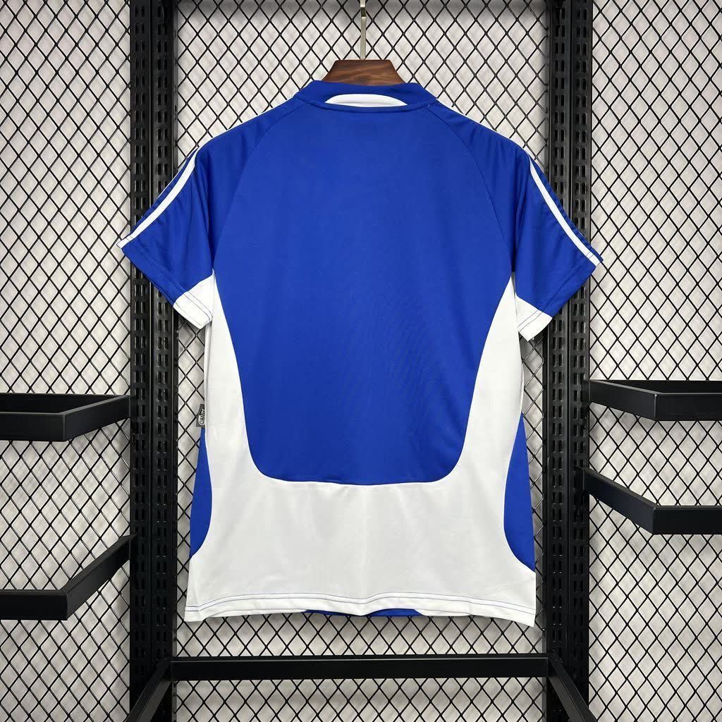 Football Shirt Greece Home 04 Retro back