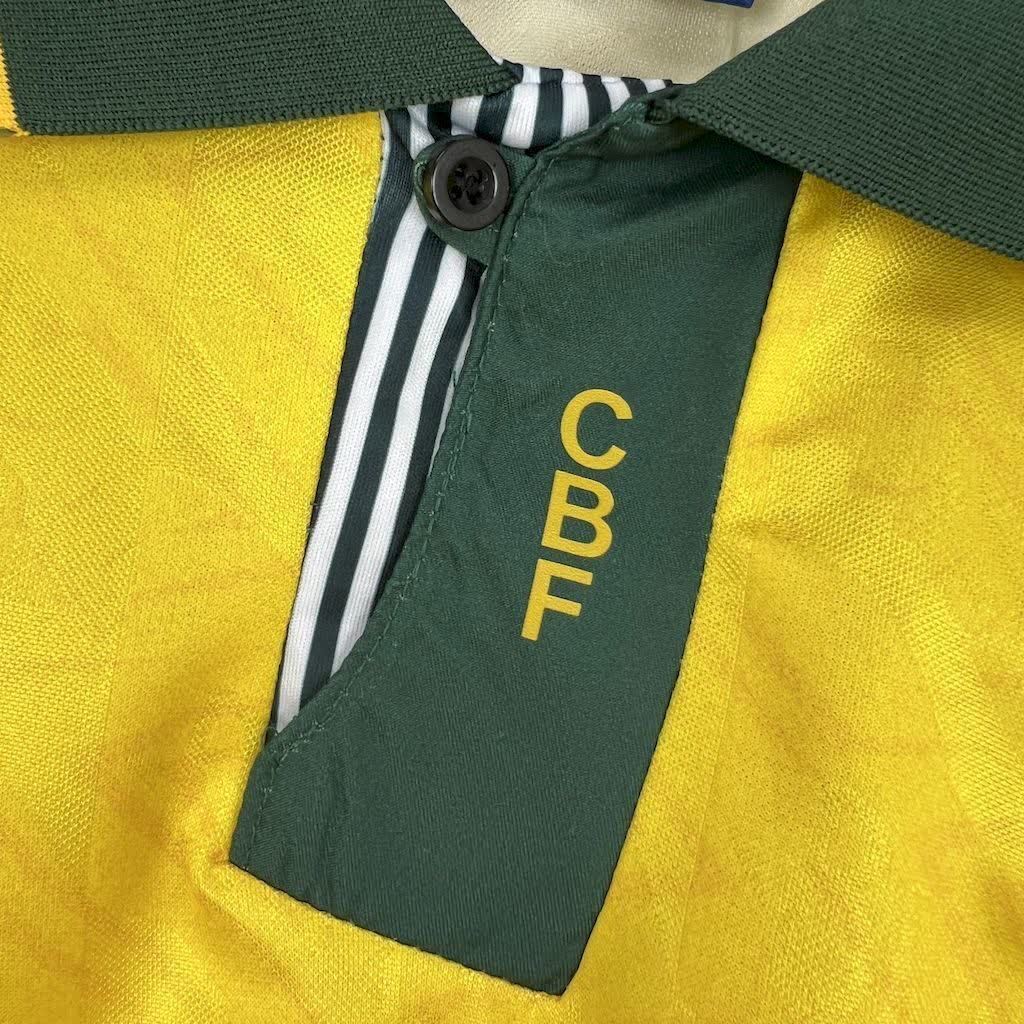 Football Shirt Brazil Home 91-93 Retro extra 4