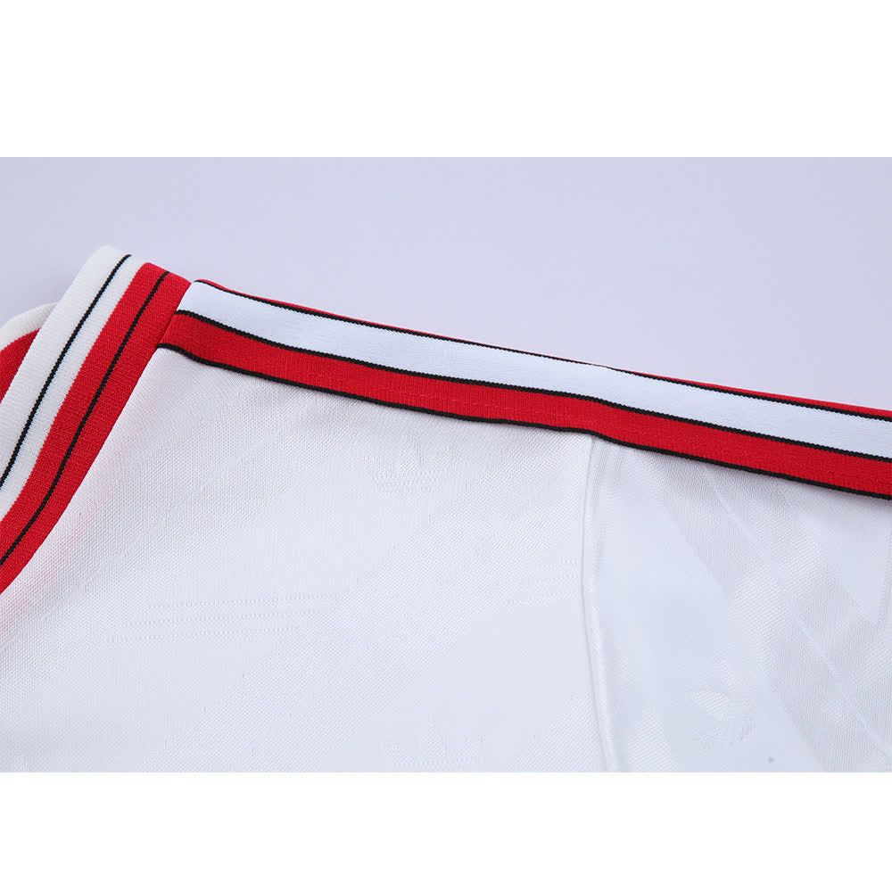 Football Shirt Manchester United Away 86-88 Retro extra 4