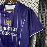 Football Shirt Manchester City Away 07-08 Retro extra 4