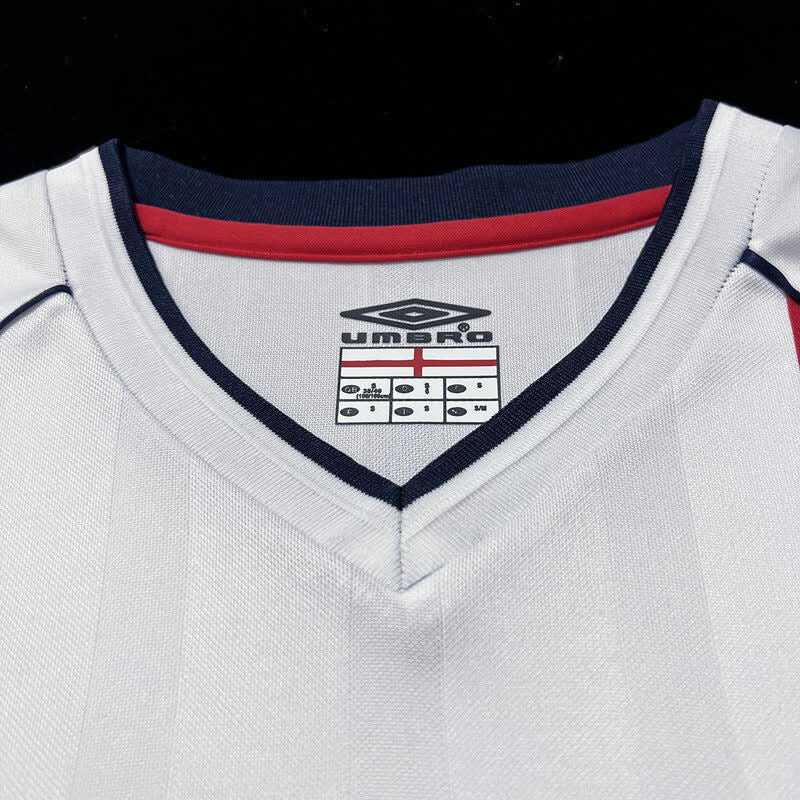 Football Shirt England Home 02-03 Retro Long Sleeve extra 4