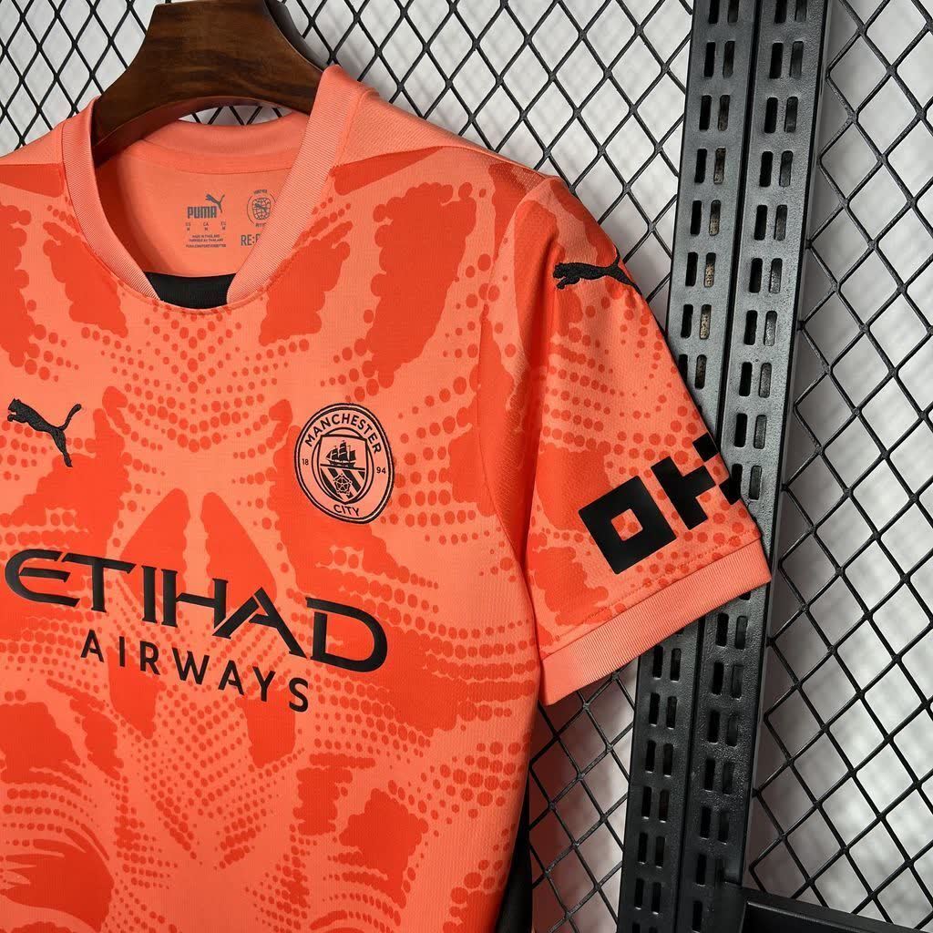 Football Shirt Manchester City Orange 25-26 extra 5