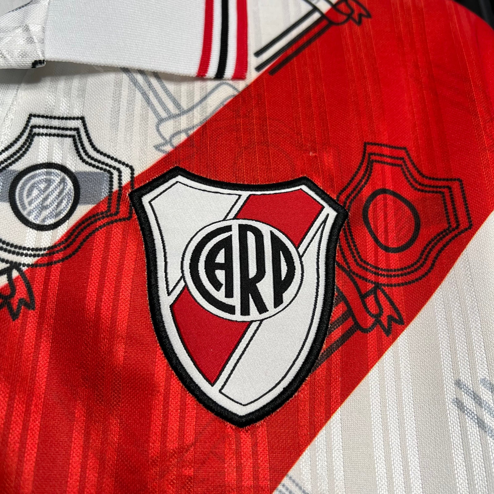 Football Shirt River Plate Home 96-97 Retro extra 5