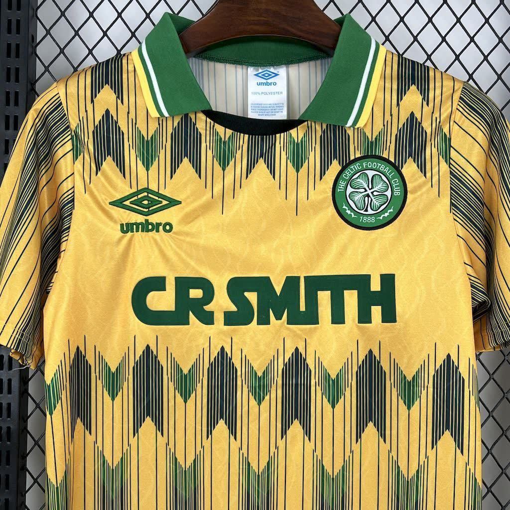 Football Shirt Celtic Away 89-91 Retro extra 4