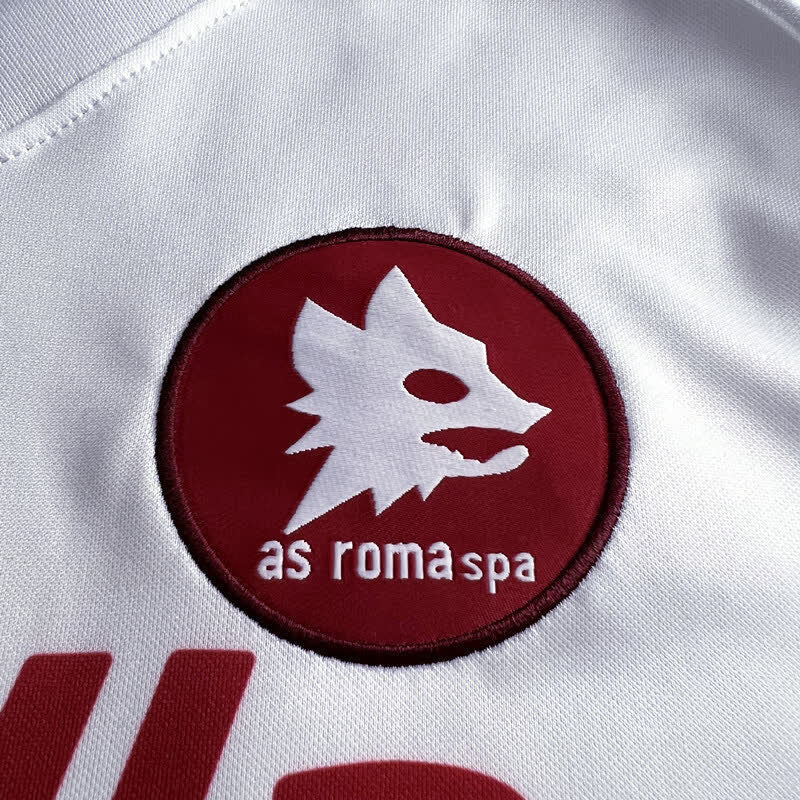 Football Shirt AS Roma Away 90-91 Retro extra 5