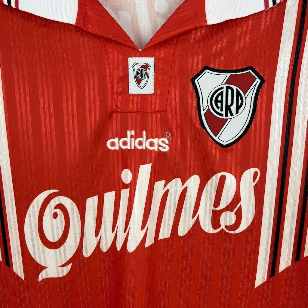 Football Shirt River Plate Away 96-97 Retro extra 4