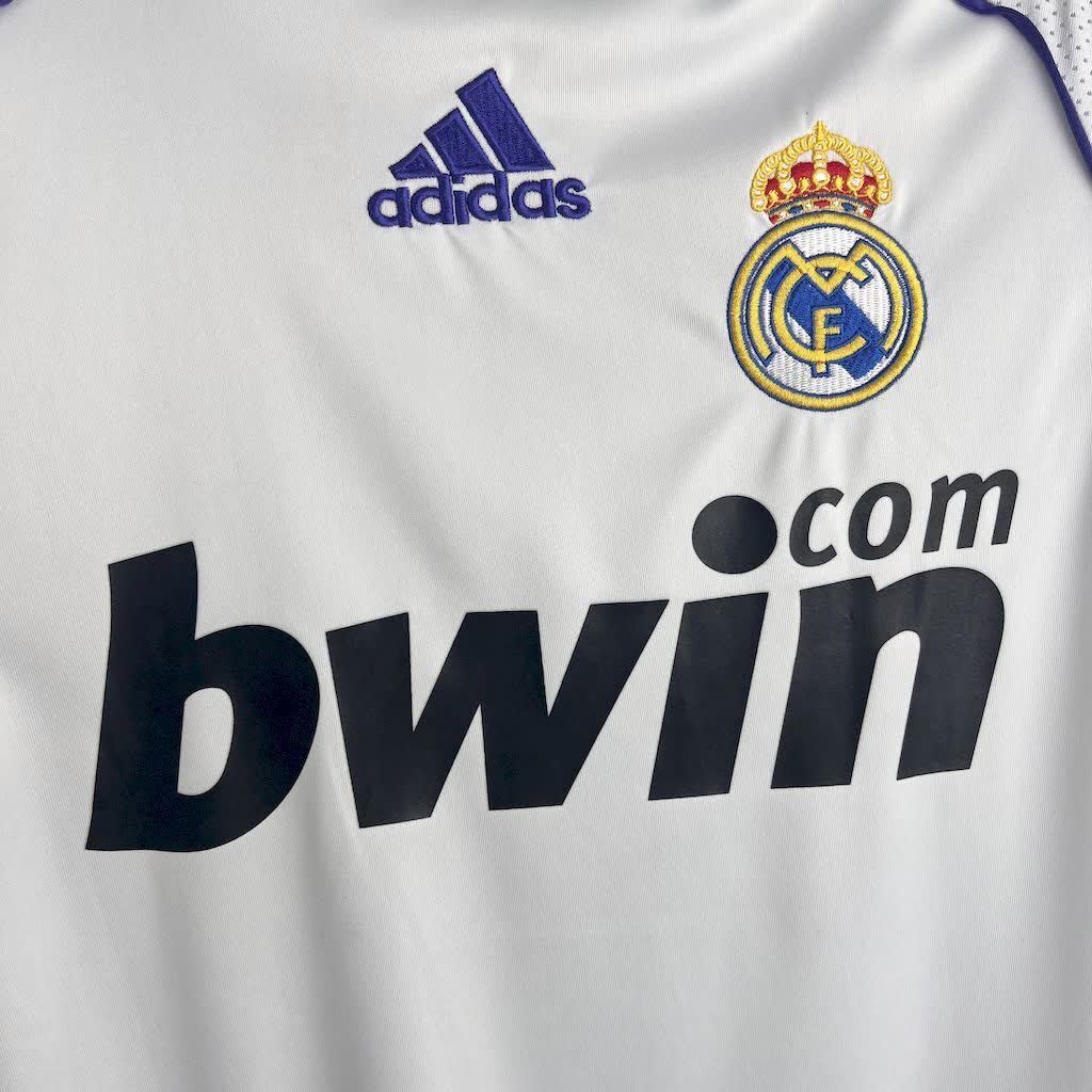Football Shirt Real Madrid Home 07-08 Retro extra 4