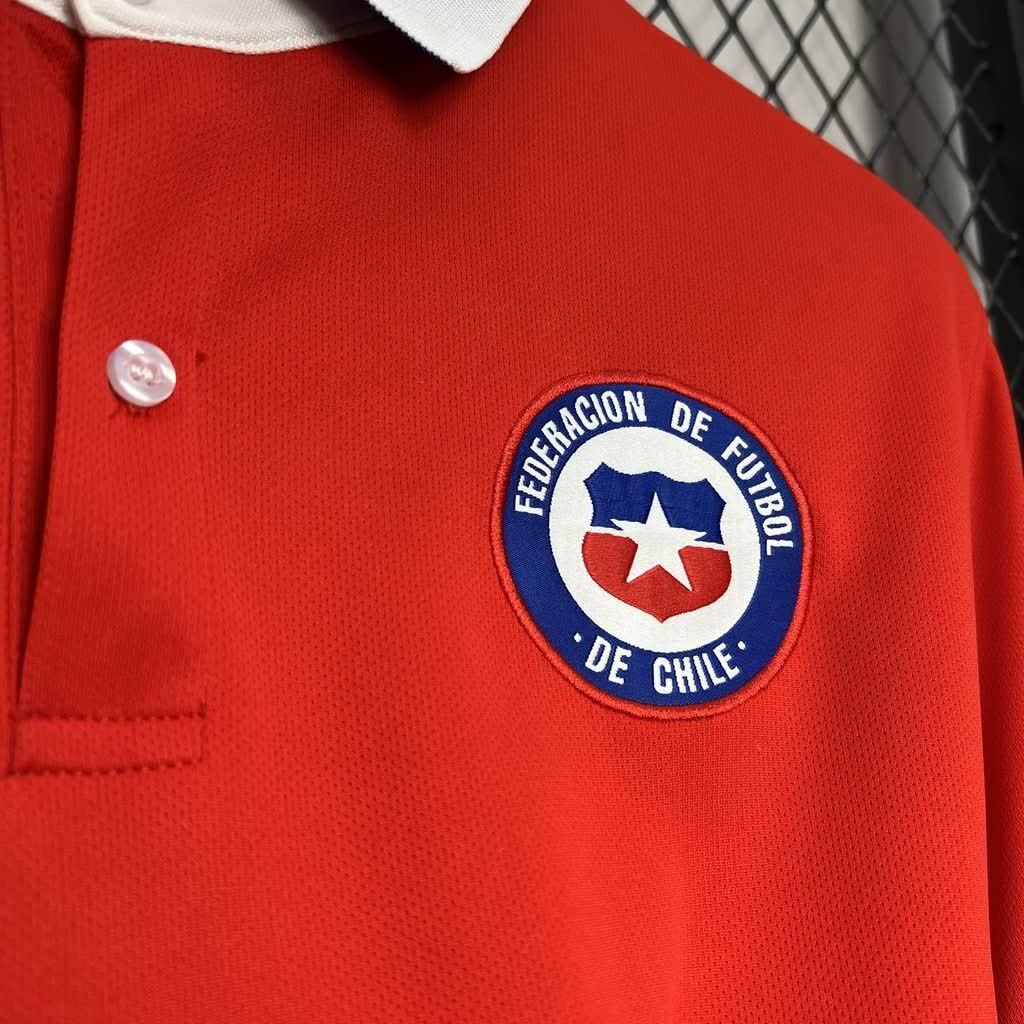 Football Shirt Chile Home 15-16 Retro extra 4