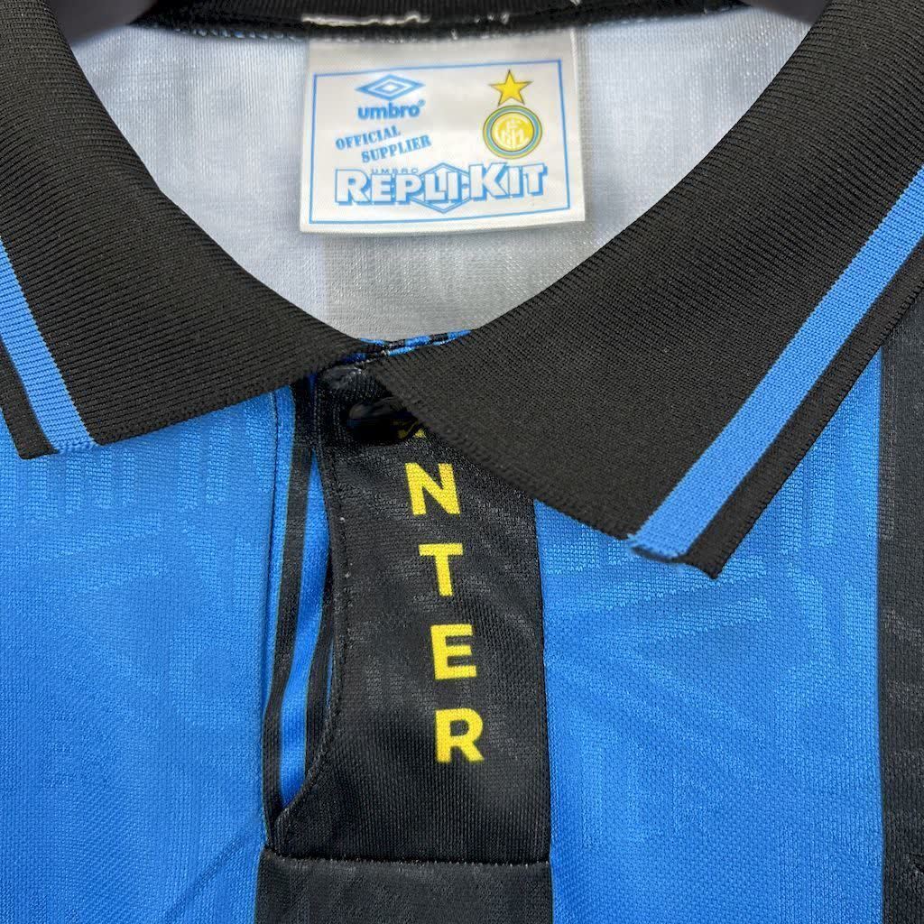 Football Shirt Inter Milan Home 93-94 Retro extra 4