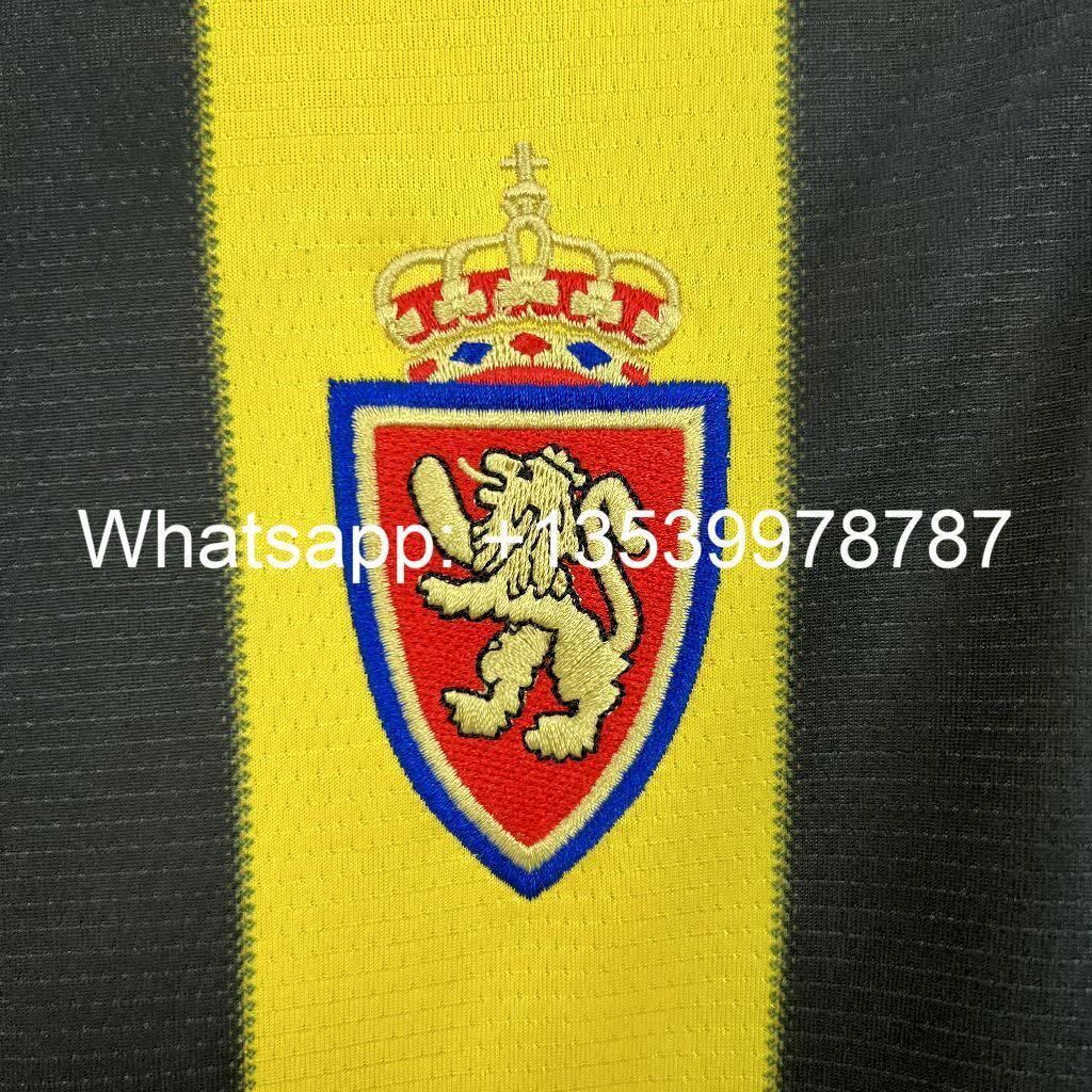 Football Shirt Real Zaragoza Away 96-97 Retro extra 4