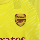 Football Shirt Arsenal Goalkeeper 25-26 Yellow extra 4