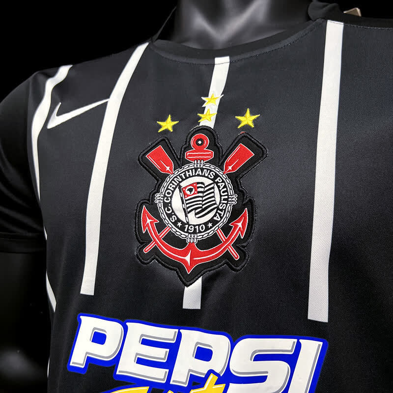 Football Shirt Corinthians Away 04-05 Retro extra 4