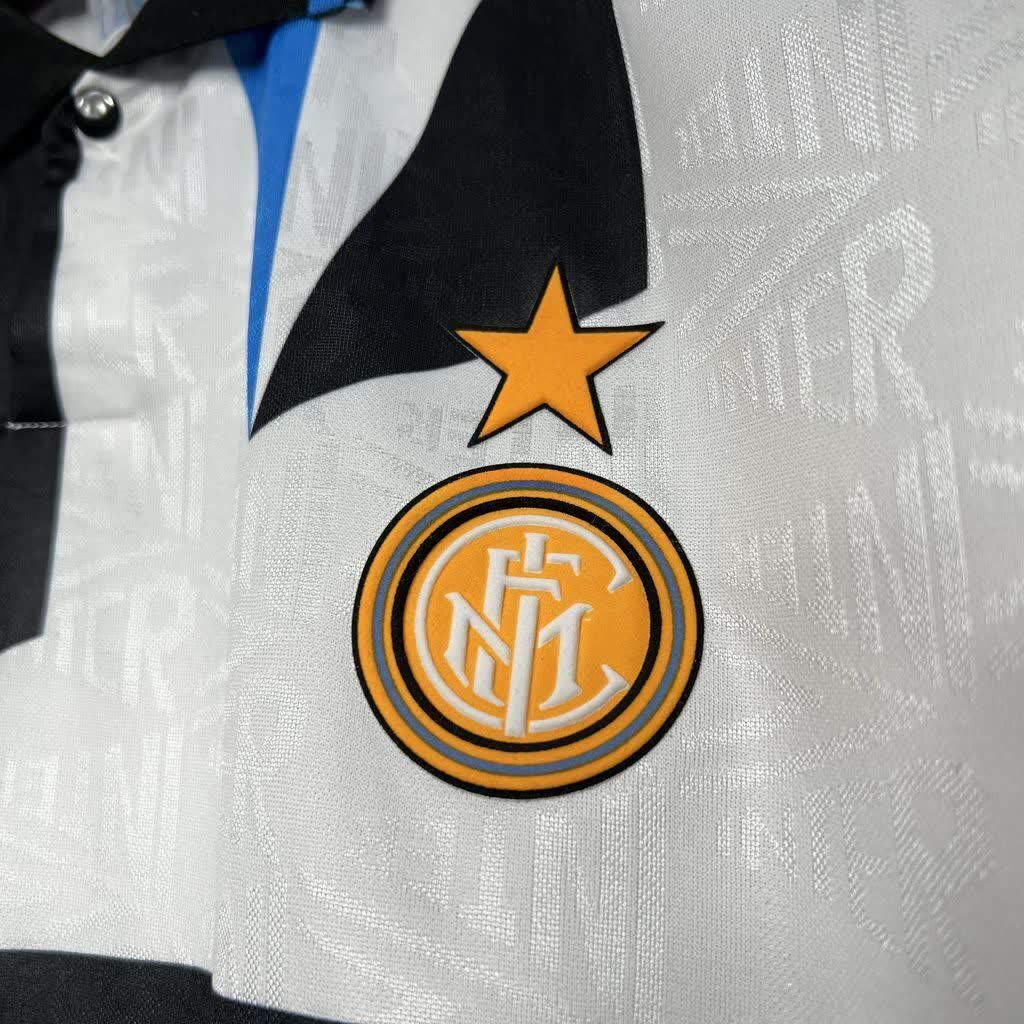 Football Shirt Inter Milan Away 92-93 Retro extra 4