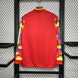 Football Shirt England Goalkeeper Retro 95-96 Long Sleeve back