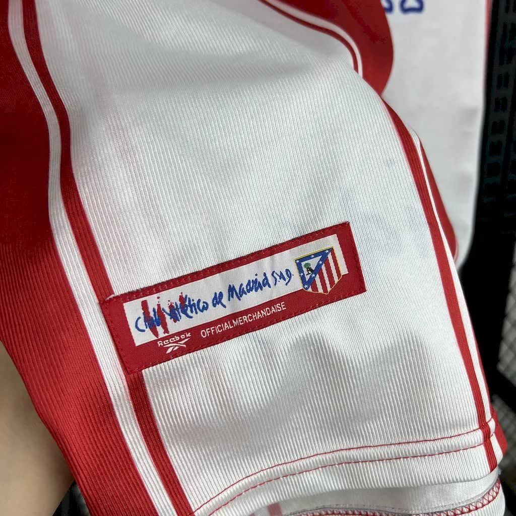Football Shirt Atletico Madrid Home 99-00 Retro Marbella extra 4
