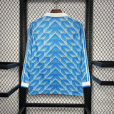 Football Shirt DDR Away 88-89 Long Sleeve Retro back