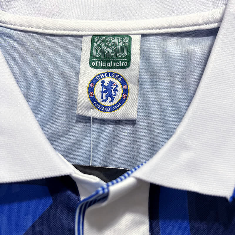 Football Shirt Chelsea FC Retro 90-91 extra 4