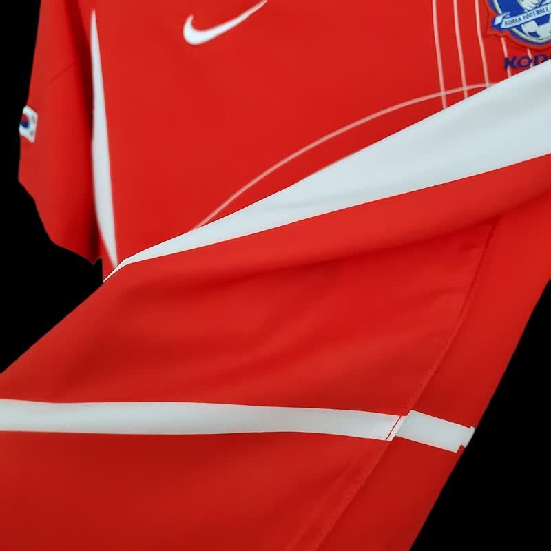 Football Shirt South Korea Red 2002 Retro 25-26 extra 4