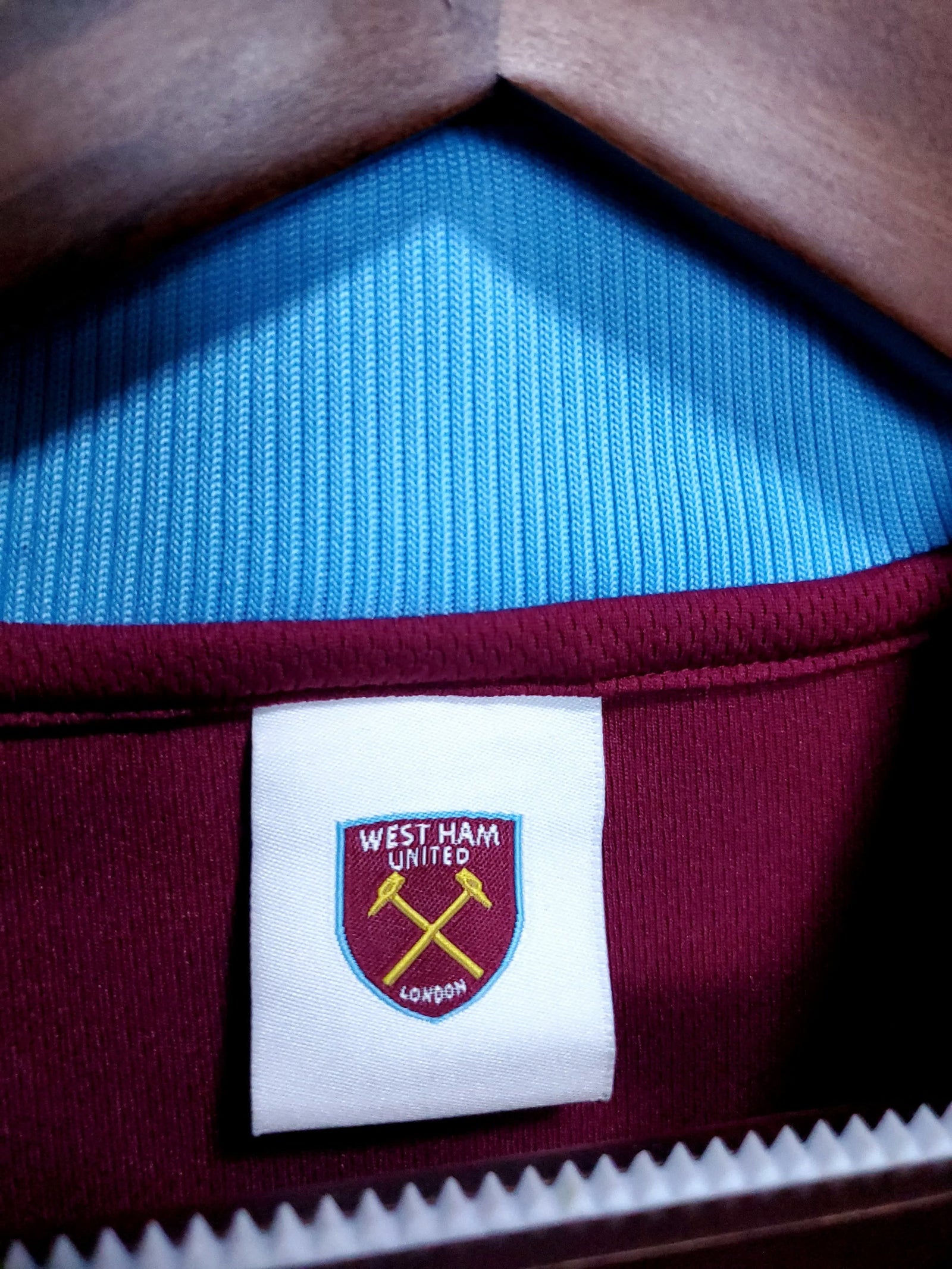 Football Shirt West Ham United Home 99-01 extra 4