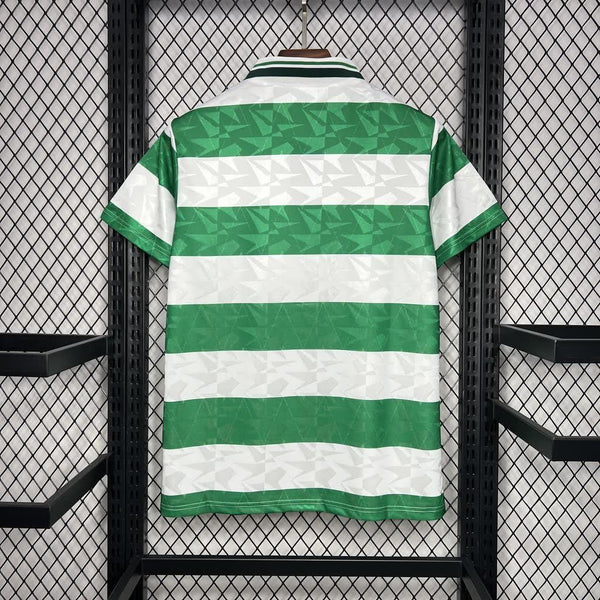 Football Shirt Celtic Home 89-91 Retro back