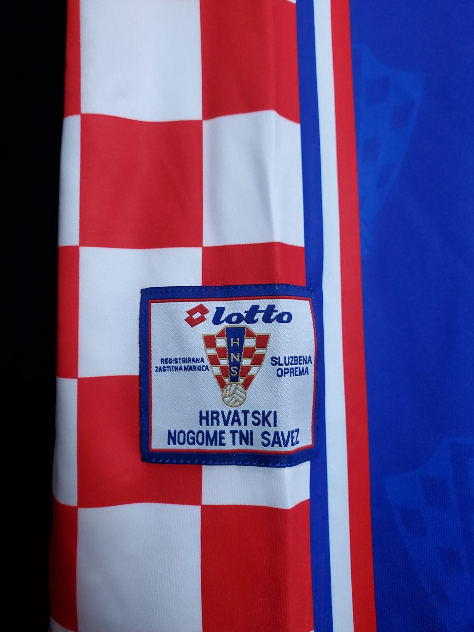 Football Shirt Croatia Away 1998 Retro extra 4