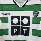 Football Shirt Sporting CP Home 00-01 extra 4