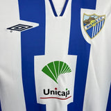 Football Shirt Malaga CF Home 05-06 Retro extra 4