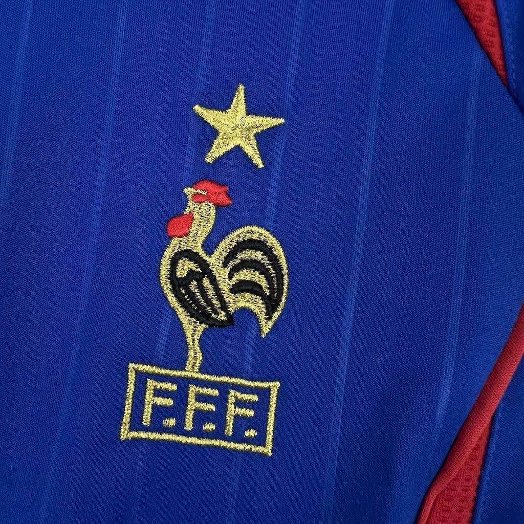 Football Shirt France Home 06-07 Retro extra 4