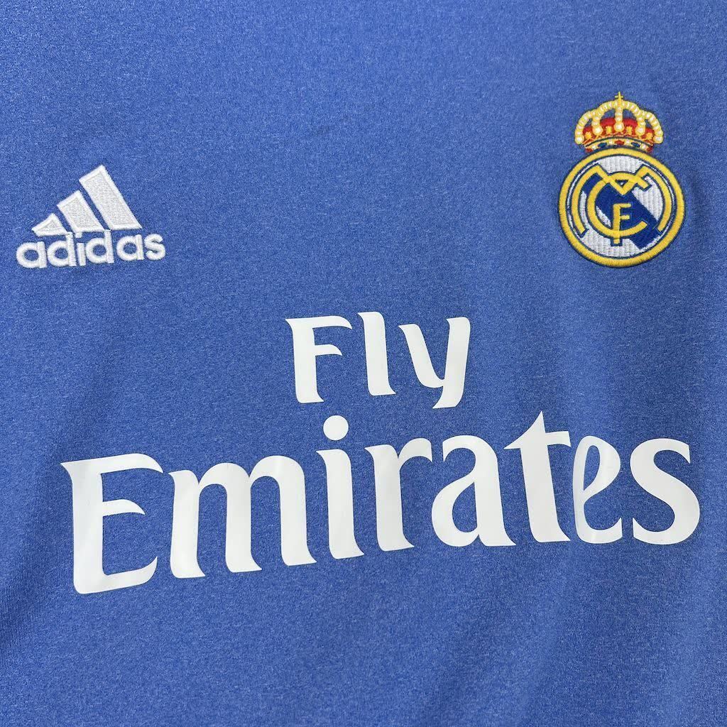 Football Shirt Real Madrid Away 13-14 Retro extra 4
