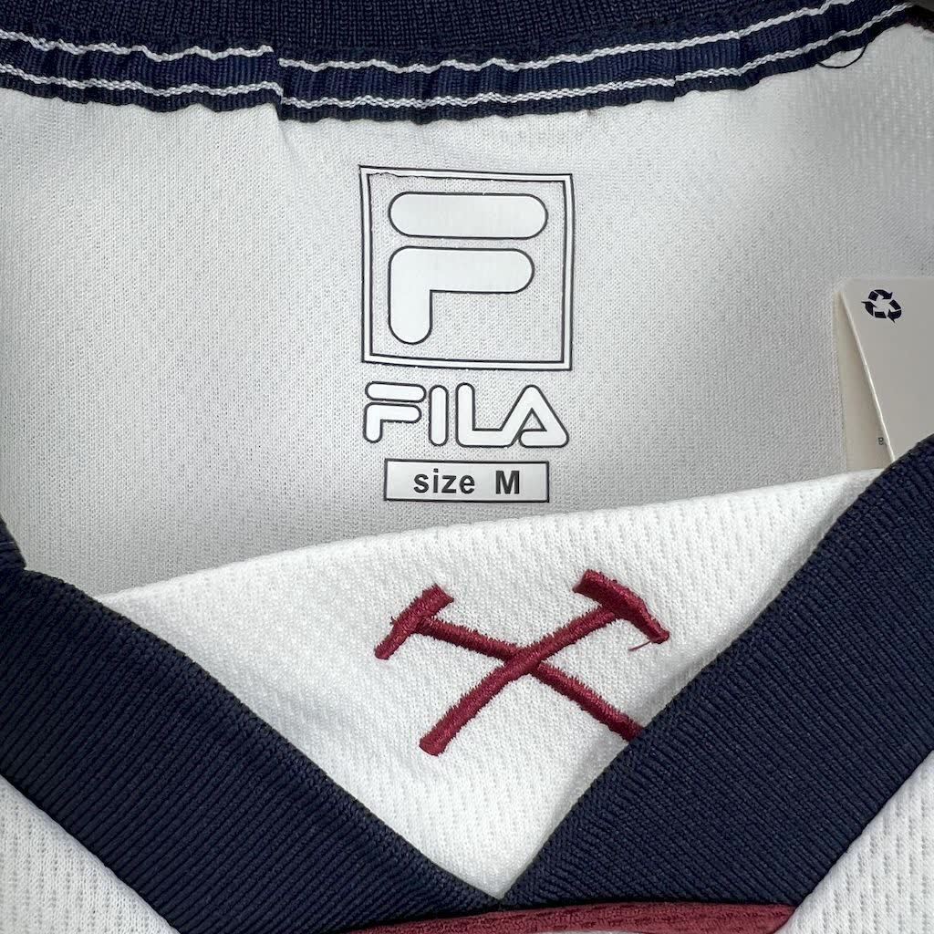 Football Shirt West Ham United Away 99-01 Retro extra 4