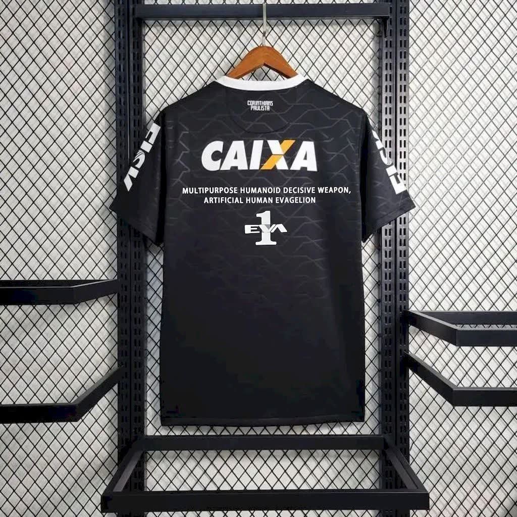 Football Shirt Corinthians Away 12-13 Human Evangelion back