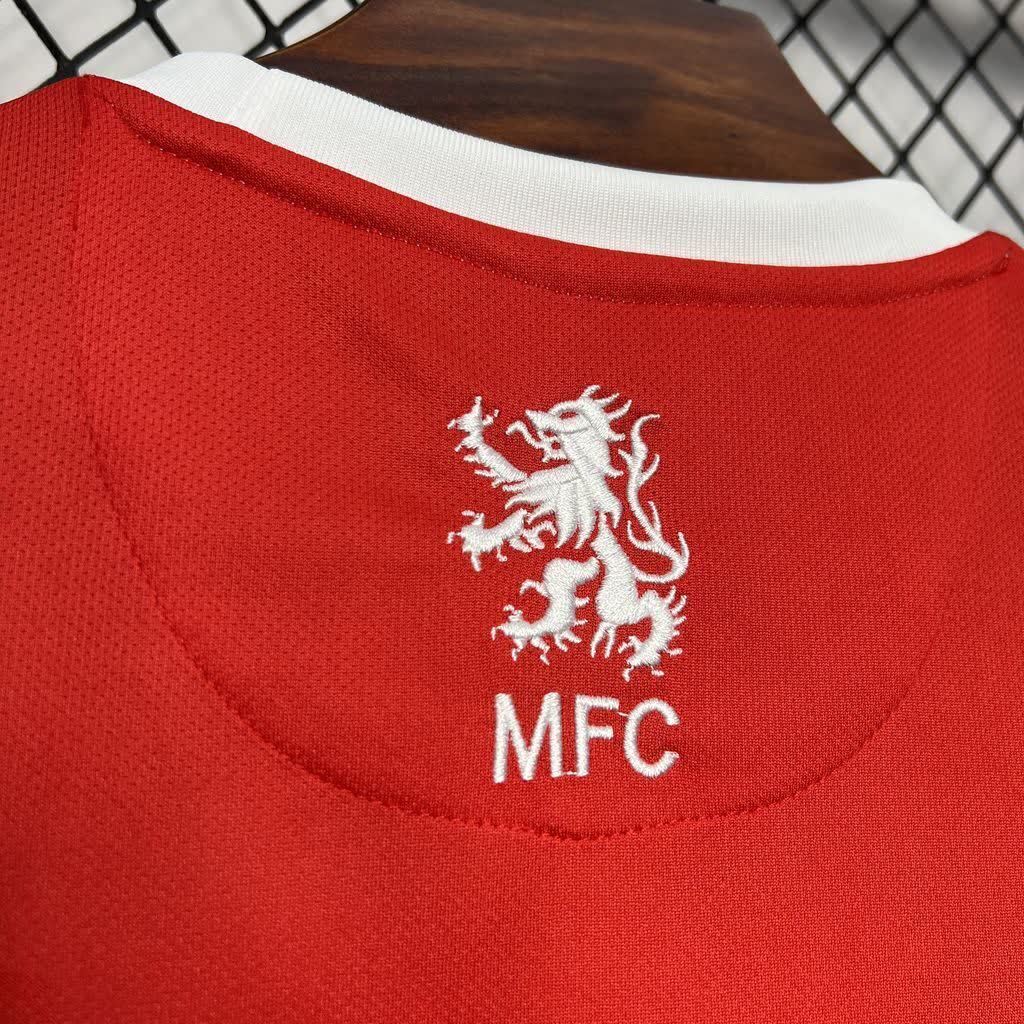 Football Shirt Middlesbrough Home 24-25 extra 5