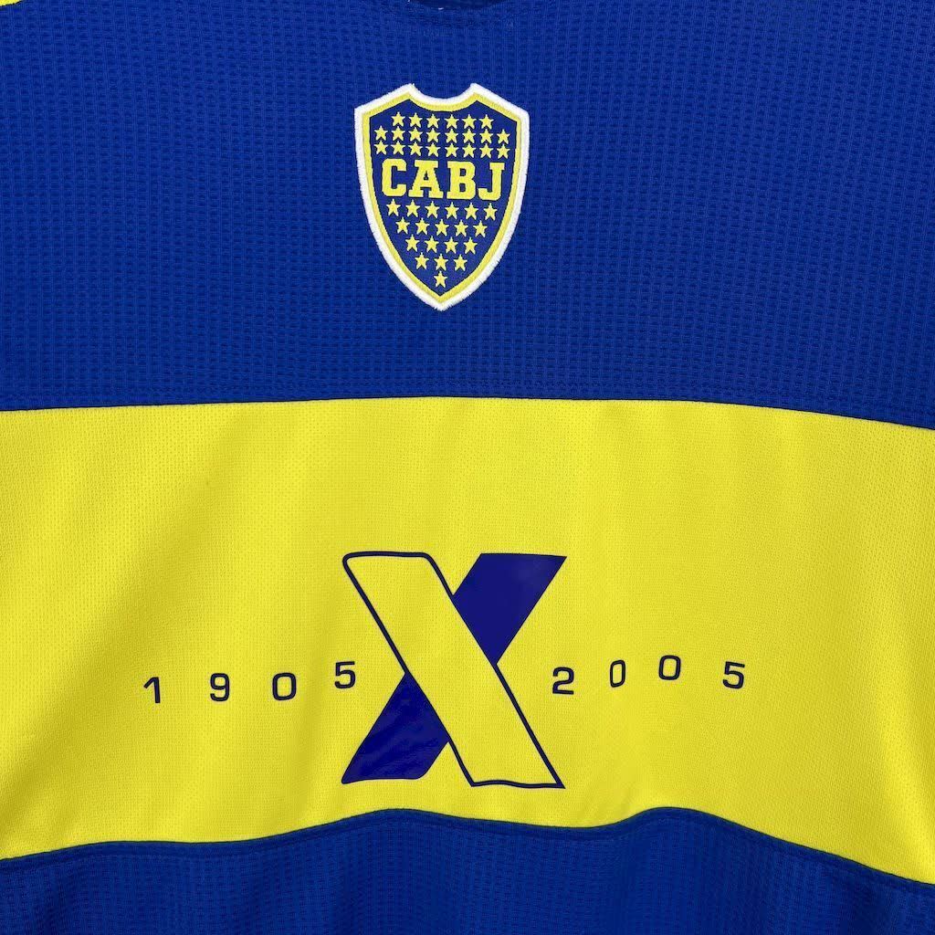 Football Shirt Boca Juniors 100th Anniversary 05-06 extra 4