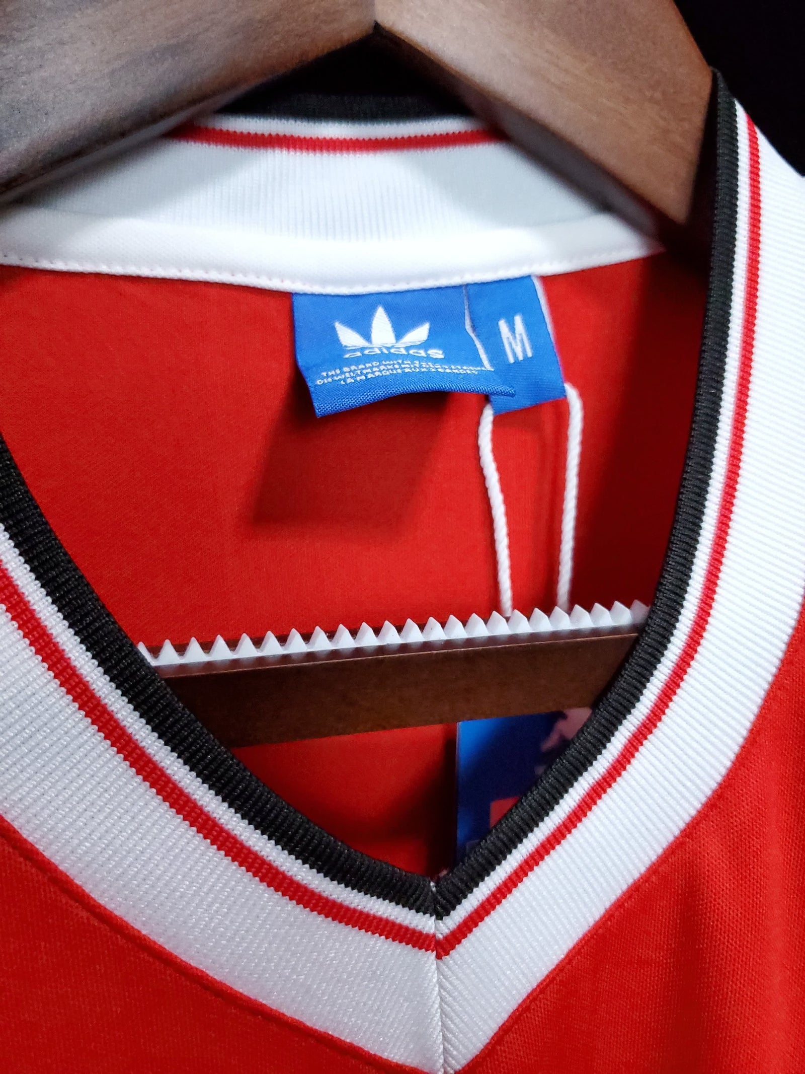 Football Shirt Manchester United Home 83-84 Retro extra 4