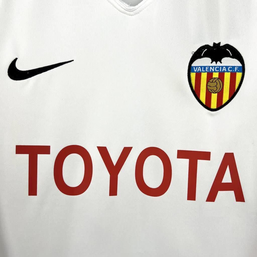 Football Shirt Valencia CF Home 06-07 Retro extra 4