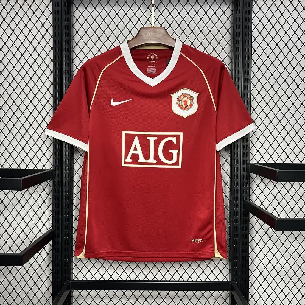 Football Shirt Manchester United Home 06-07 Retro extra 5