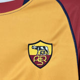 Football Shirt AS Roma Home 01-02 Long Sleeve Retro extra 5